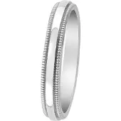 Lykken Casuals hopeasormus JTR-20107228/3, (MILL), RH, .925-200