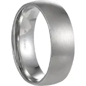 Lykken Strong sileä puolipyöreä terässormus 7 mm-65