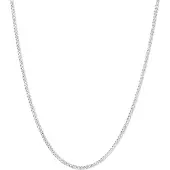 Lykken Basics hopeinen panssariketju 1,5 mm 48.0