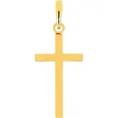 Lykken Crosses kultainen ristiriipus / rippiristi 16 x 9 mm