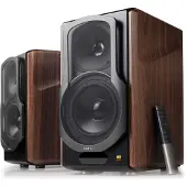 Edifier S2000 MKIII -aktiivikaiuttimet, Bluetooth 5.0, puu/musta