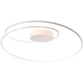 Bopp Leuchten Led At, himmennettävä, Valkoinen/opaali, Olohuone/ruokailutila, Metalli, Design