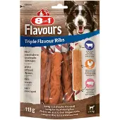8In1 3x6kpl Triple Flavour Ribs -purutikut koiranherkku