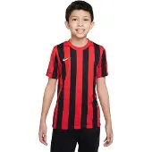 Nike Pelipaita Df Striped Division Iv - Punainen/musta/valkoinen Lapset, koko XL: 158-170 cm