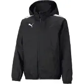 Puma Urheilutakki 'TeamLiga' musta / valkoinen
