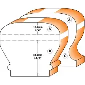 Cmt Pyöristysjyrsin ; S=12 mm; D=35 mm