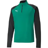 Puma Urheilullinen collegepaita 'Team Liga' vihreä / musta