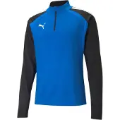 Puma Urheilullinen collegepaita 'Team Liga' sininen / musta / valkoinen