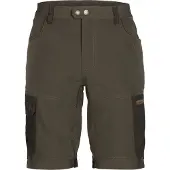 Pinewood Finnveden Trail Hybrid Shorts (Color: Earth Brown/Dark Olive, Size: C50)