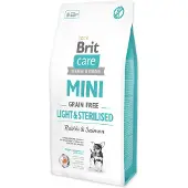 Brit Kevyt Steriloitu Minikokoinen Viljaton Ruoka 7kg