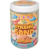TUBAN Luonnonhiekka 1kg luovaan leikkiin ja askarteluun