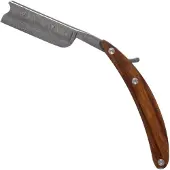 Böker Germany Manufaktur Master Cutter Damascus, Desert Ironwood 140800DAM straight razor
