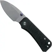 CIVIVI Baby Banter C19068S-1 Black G10, Stonewashed pocket knife, Ben Petersen design