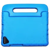 SKALO Samsung Tab A7 Lite Kuori kahvalla/telineellä - Sininen