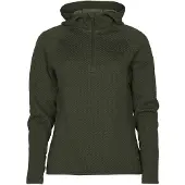 Pinewood Everyday Travel Hoodie Dam WMN (Color: D.Olive, Size: XS)