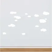 RoomMates Sisustustarrat, White Clouds