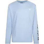 Hurley Icon Heather Upf Top Long Sleeve T-shirt Sininen M Poika