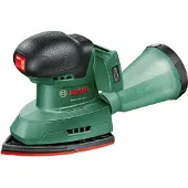 Bosch EasySander 18V-8, Epäkeskohiomakone, musta, Vihreä, 22000 OPM, 1,6 mm, Akku, 2,5 ah - SOLO