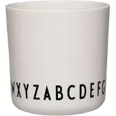 Design Letters Kids Basic Eco Cup - White - 17.5 CL