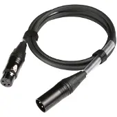 TiGHT AV – XLR-M/F-1.5 Professional XLR-cable, female-male, 1.5 m (670-90101)