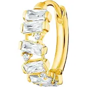Thomas Sabo korvarengas white stones gold CR665-414-14