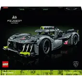LEGO Technic 42156 PEUGEOT 9X8 24H Le Mansin hybridihyperauto, kilpa-automalli