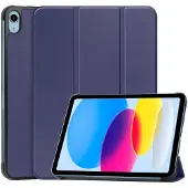 SKALO iPad 10.9 (2022) Trifold Suojakotelo - Sininen