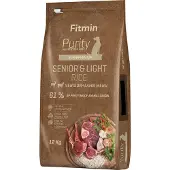 Fitmin 12kg Dog Purity Senior & Light riisi, riista, lammas