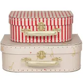 Oyoy MINI Mini Suitcase - Set Of 2 - Multi/patterned - ONE SIZE