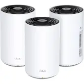 TP-LINK – AX3000 + G1500 Whole Home Powerline Mesh Wi-Fi 6 System (DECO PX50(3-PACK))