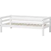 Hoppekids ECO Dream Junior sänky 70x160cm, turvalaita - valkoinen White