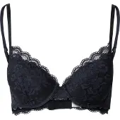 Lindex Bra Lilja Iris Lace - Black - 75 C