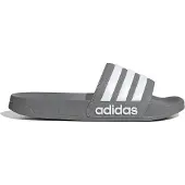 Adidas Pistokkaat 'Adilette' harmaa / valkoinen
