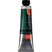 Cobra Artist Water-Mixable Oil Colour Tube Permanent Green Deep 619