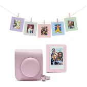 Fujifilm Instax Mini 12 Accessory Kit Blossom Pink