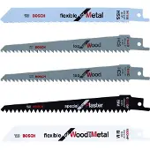 Bosch Oksasahan teräsarja Keo, 5 kpl