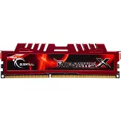 G.Skill 8GB DDR3-1600 CL10 RipjawsX, 8 GB, 1 x 8 GB, DDR3, 1600 MHz, 240-pin DIMM (F3-12800CL10S-8GBXL)