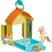 Pipsa Possu Peppas Adventures Peppas -uima-allasleikkisetti, esikouluik isille, sis lt 1 hahmon ja 4 tarviketta, 3-vuotiaille ja sit vanhemmille