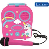 Lexibook - My Secret Portable Karaoke – Unicorn design (BTC050UNI)