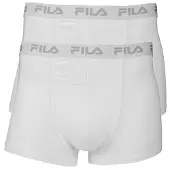 FILA Bokserishortsit harmaa / valkoinen