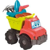 Ecoiffier - Large truck w. garden accessories (I-4490)