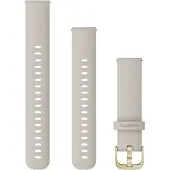 Garmin Quick Release silikoniranneke beige 18 mm 010-12932-0D