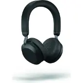 Jabra Evolve2 75 UC, langaton kuulokemikrofoni, Bluetooth 5.2, USB-C, musta