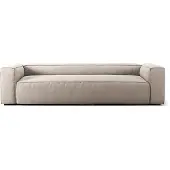 Decotique Grand Sohva 3-istuttava - 3-istuttavat sohvat Mikrochenillekangas Sandshell Beige - 11102044