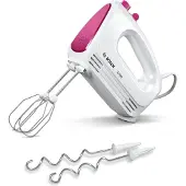 Bosch CleverMixx MFQ2210P 375 W -sähkövatkain, vaaleanpunainen, valkoinen