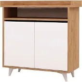 Homitis Kenkäkaappi Kalune DesignSpringa, ruskea/valkoinen