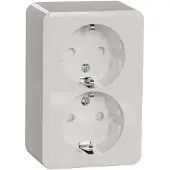 Schneider ELECTRIC EXXACT PINTA 2-OSAINEN PISTORASIA IP21 JOUSILIITOS VALKOINEN (WDE015596)