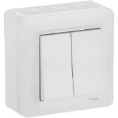 Schneider ELECTRIC EXXACT 5-KYTKIN PINTA IP44 SISÄLTÄÄ PINTAKOJERASIAN JA BASIC KEHYKSEN (WDE002974)