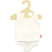 Heless Doll underpants and shirt White 35-45 cm