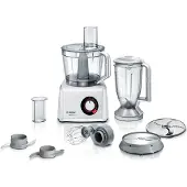 Bosch MC812W501, 3,9 L, Valkoinen, Rotaatio, Vaivaus, Sekoitus, Pilkkominen, Leikkuu, Sekoitus, Pyree, 1,5 L, CE, EAC, VDE